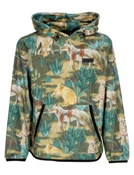Felpa Cappuccio Uomo Basin Pullover Camo