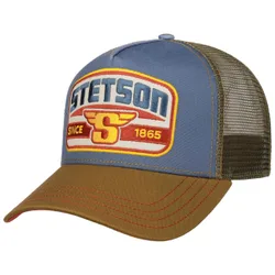 Since 1865 S Patch Trucker Cap by - brown-blue - Female - Size: One Size