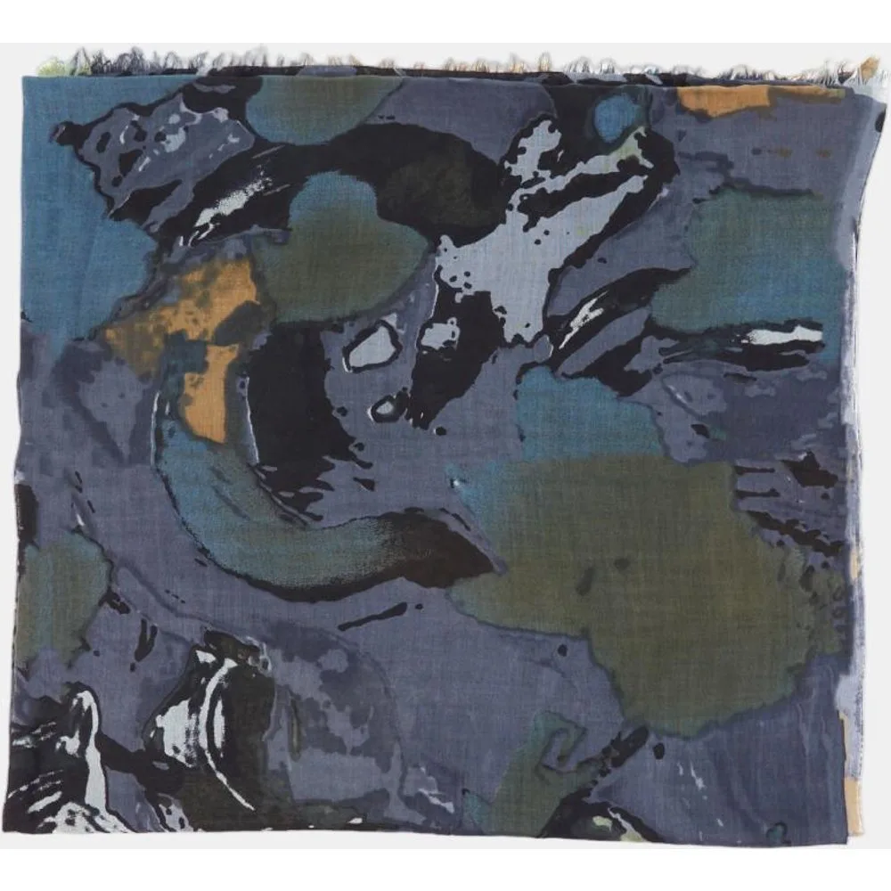 Pañuelo de viscosa con estampado abstracto - Abbacino - FashionsVida
