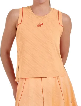 Amalia Sleeveless T-shirt Naranja Pastel L - Bullpadel - FashionsVida
