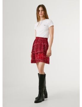 Para mujer. PL9011878 Falda Mariona (L), Casual, Poliéster