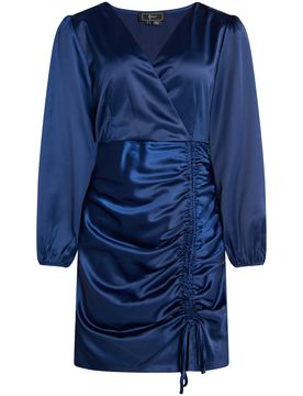 Faina Vestido de gala azul oscuro