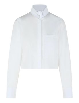 Courreges Camicia in cotone bianco