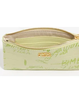 Monedero de mujer textura brillo print - Bimba y Lola - FashionsVida