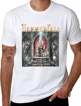 HammerFall T-Shirt essential t shirt man t shirt cotton T-Shirt - Aliexpress - FashionsVida