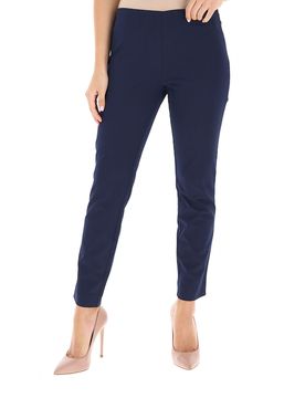 Pantaloni a sigaretta LAUREN BLU NAVY 4