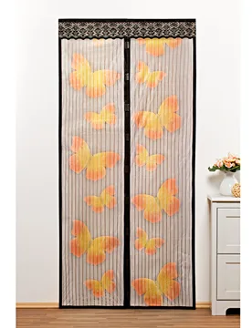 Insektenvorhang für Tür mit Magnet "Schmetterlinge" 100 x 220 cm - 3Pagen - FashionsVida
