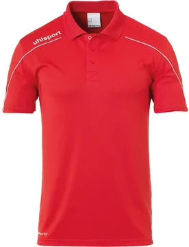 Polo à Manches Courtes Stream 22 Red / White S - Uhlsport - FashionsVida