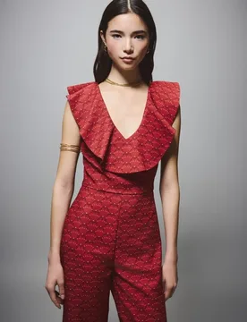 Mono liso con cuello pico de mujer - Green Coast - FashionsVida