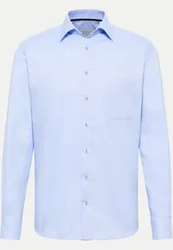 Eterna Modern- Fit Hemd Blau 39