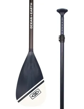 Pagaie De Paddle Aluminium Black 180-208 cm unisex
