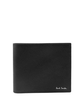 Portafoglio in pelle bi-fold