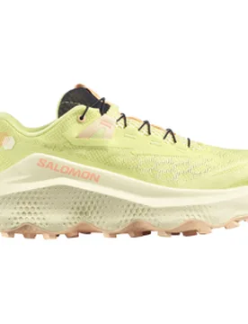 ULTRA GLIDE 4 Trailschuhe Damen Sunny Lime/Transparent Yellow/Almond Cream B (normal) 39 1/3 - Salomon - FashionsVida