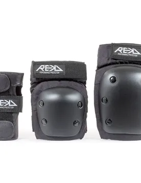 Ensemble De Protection Heavy Duty Triple Pad Black XS Homme