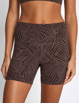 Malta Cloud Core Printed Shorts Medium Brown female - Lilybod - FashionsVida