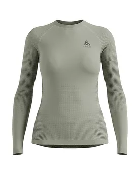 Maglia funzionale da donna WARM ECO Baselayer grigio S - Odlo - FashionsVida