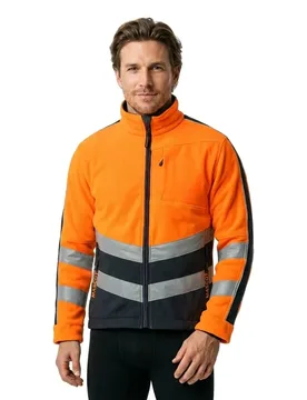 Polaire Safe Supreme 15503 Hi-Vis Orange / Dark Navy M - MASCOT - FashionsVida
