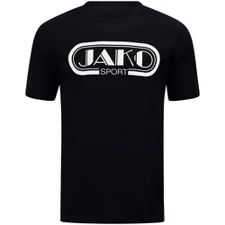 Jako Retro T-Shirt, schwarz S