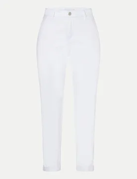 Straight-Fit Chino-hose Weiß 40 - Mac - FashionsVida