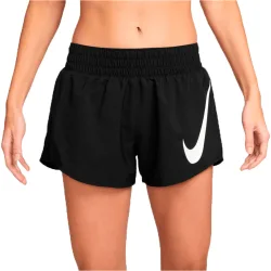 Dri-fit one swoosh pantalón running mujer Negro (XS)