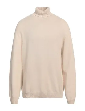 Rollkragenpullover Herren Beige 56 Herren - ZANIERI - FashionsVida