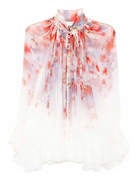 Blusa Crush con stampa floreale