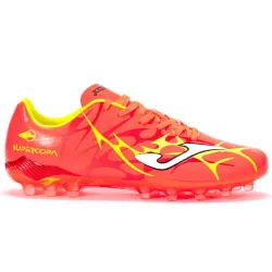 Super copa ag botas de futbol cesped artificial Rojo (43)