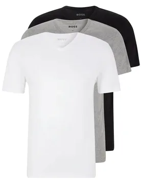 T-shirt à Manches Courtes Classic Assorti 3 Unités Assorted Pre-Pack L - BOSS - FashionsVida