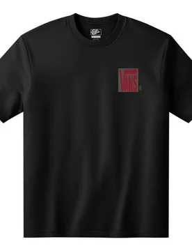 T-Shirt - Stretch Stack Crackle Tee - S bis M - für Männer - Größe S - schwarz - Männer - male - Vans - FashionsVida