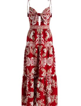 Alice + Olivia Abiti Bordeaux