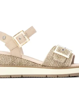 Sandali Con Zeppa 163217 Beige EU 38 - Carmela - FashionsVida