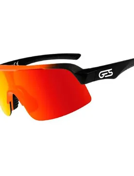 Occhiali Da Sole Omega Black / Orange