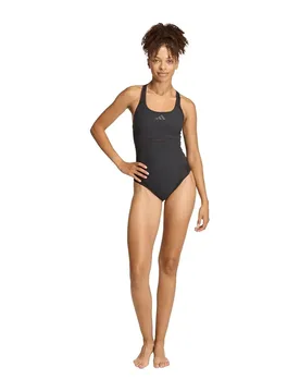 Lanelux Y-back Mesh Swimsuit Black 38 Women - Adidas - FashionsVida