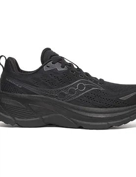 Hurricane 25 Running Shoes Triple Black UK 8.5 Men - Saucony - FashionsVida