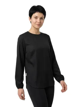 Blusa A Maniche Lunghe Lena Black M