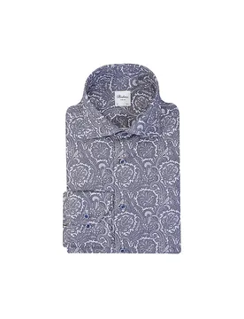 Camicia Slim Fit blu 39 - Stenströms - FashionsVida