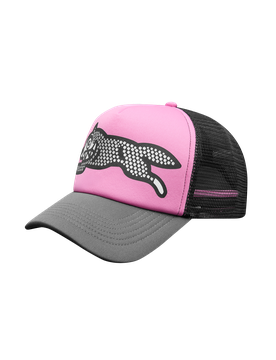 Glitter Running Dog Trucker Cap - /
