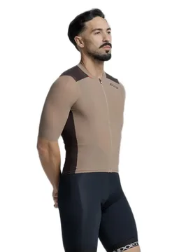 Maglia A Maniche Corte Alde 110 Colour Edition Brown / Chocolate - Etxeondo - FashionsVida