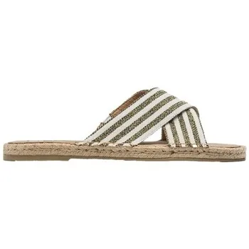 Flache Sandalen Sandals Crossed W - Lurex Ecru 37 - Paez - FashionsVida