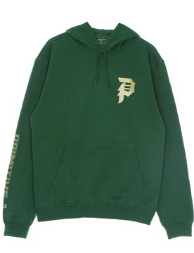 Felpa Cappuccio Uomo Doom Hood Dark Green