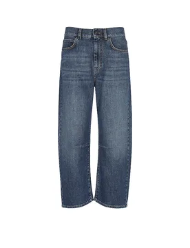 Vaqueros Barrel Fit 7/8 CAPRILE azul oscuro 34 - Max Mara - FashionsVida