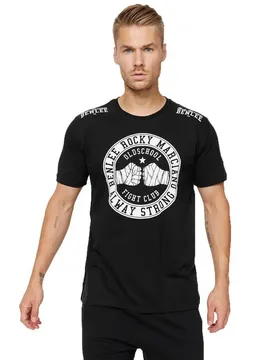 T-shirt à Manches Courtes Westfall Black / White L