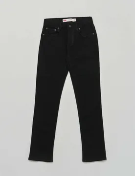 Jeans slim Levi's 511 nero in cotone stretch - Levis - FashionsVida