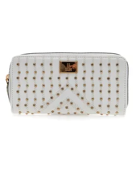 Portafoglio bianco CLASH - Lancetti - FashionsVida