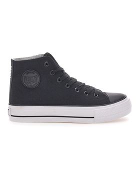 Sneakers Mid-cut 2302137H in tessuto nero 37
