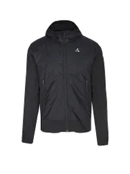 Chaqueta híbrida para hombre Blaueis con capucha negro 54