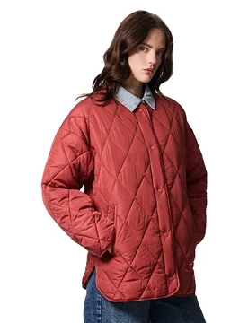 Giacca Stella Quilted Garnet XS - Pieces - FashionsVida