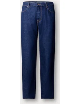 Pantalón vaquero de hombre de corte recto en algodón lavado - FACONNABLE - FashionsVida