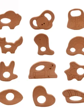 ABCPICK Lovely Cartoon Wood 10pc Wooden Animal Shaped Nursing Pendant Toy DIY Pacifier Chain Jewelry Making Handmade Accessories - Aliexpress - FashionsVida
