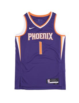 Canotta Basket Uomo Nba Icon Edition Dri-fit Swingman Jersey No 1 Devin Booker Phosun New Orchid